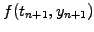 $ f(t_{n+1},y_{n+1})$